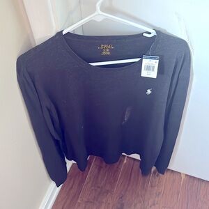 Men’s polo large Long sleeve shirt with tags